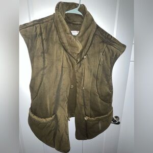 Oversized Free people vest